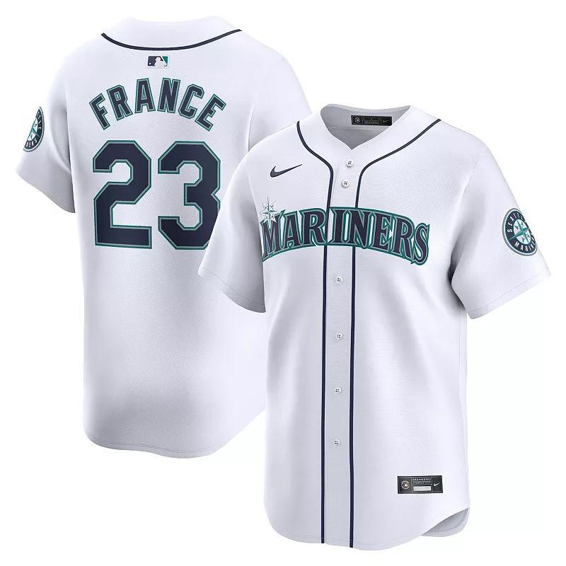 Mens Nike Ty France Seattle Mariners Home Limited Player Jersey Product Image