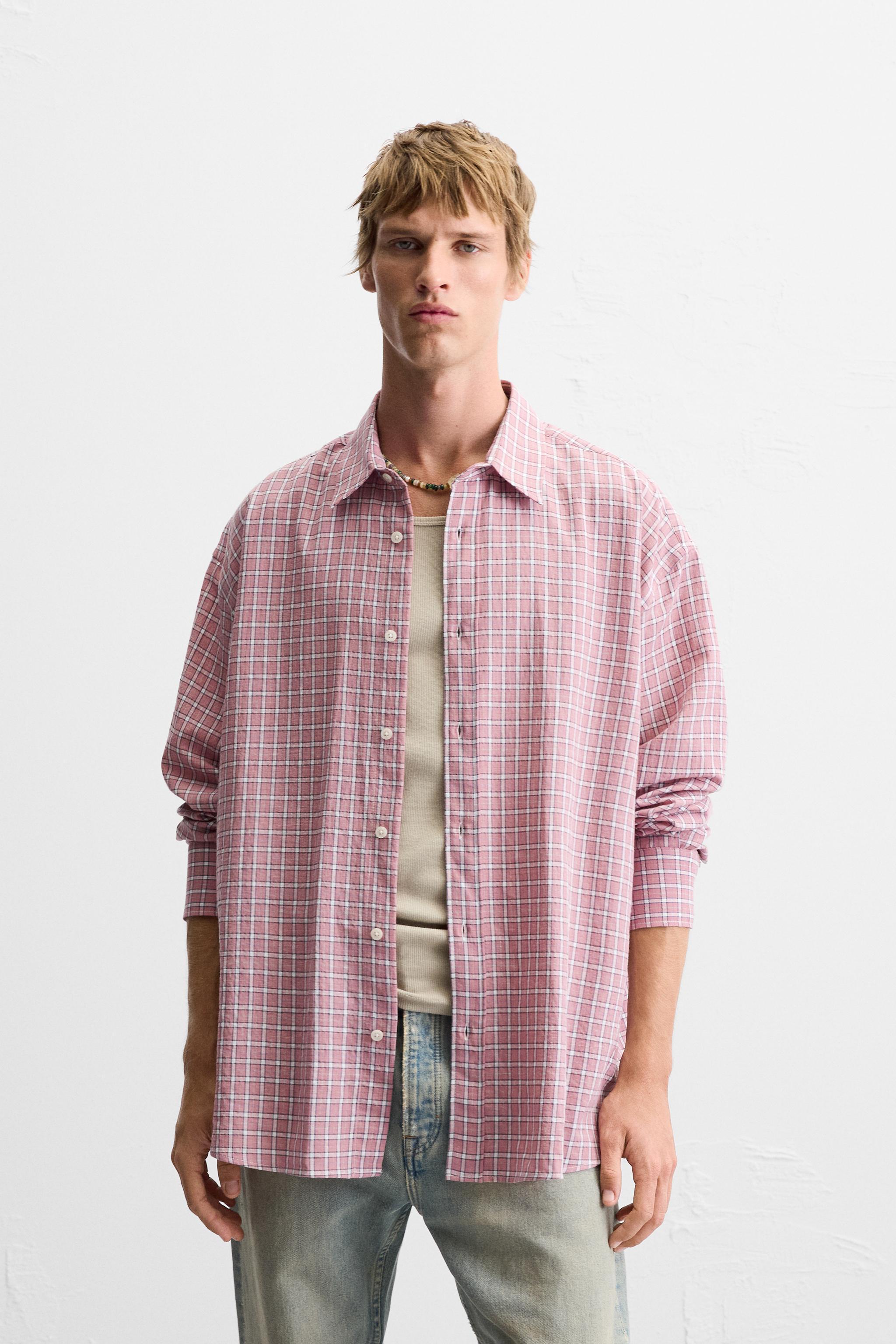 LIGHTWEIGHT PLAID SHIRT Product Image