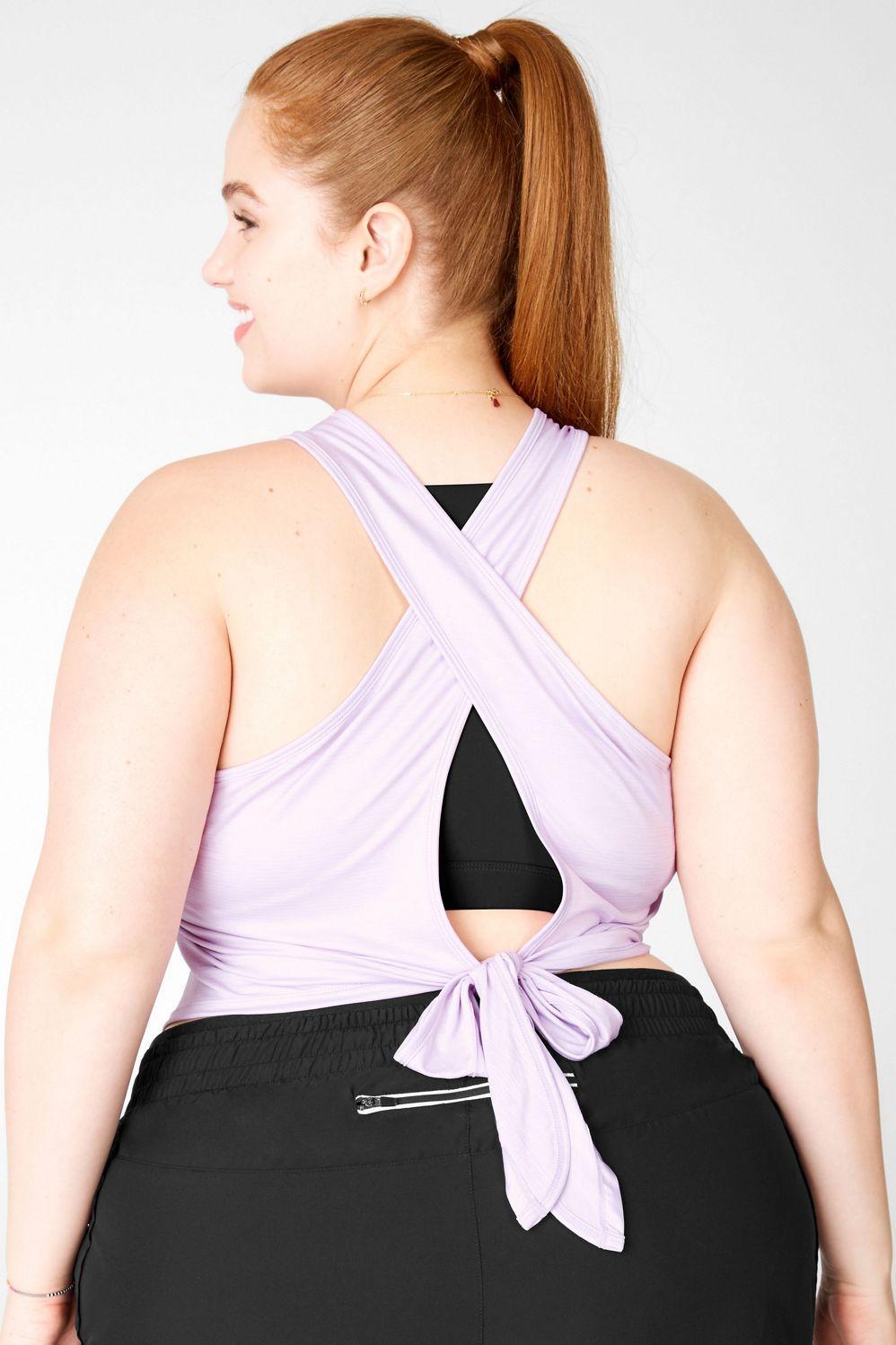 Fabletics Bea Tank Womens purple plus Size 4X product image