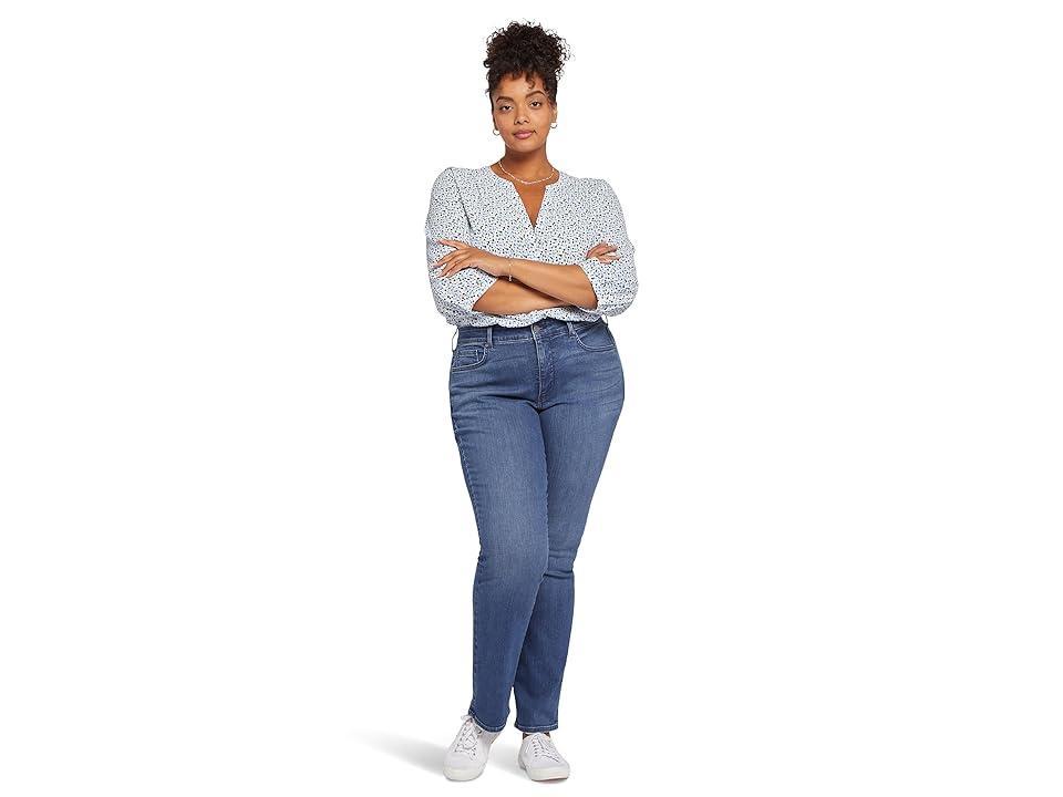 NYDJ Plus Size Marilyn Straight in Rendezvous (Rendezvous) Women's Jeans product image