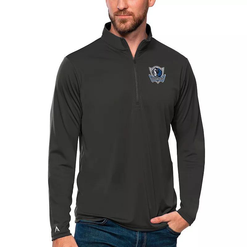 Mens Antigua Indiana Pacers Tribute Quarter-Zip Pullover Top Product Image