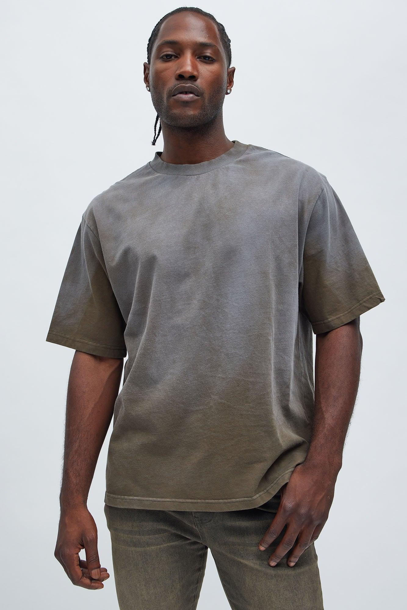 Dion Relaxed Tee - Olive Product Image