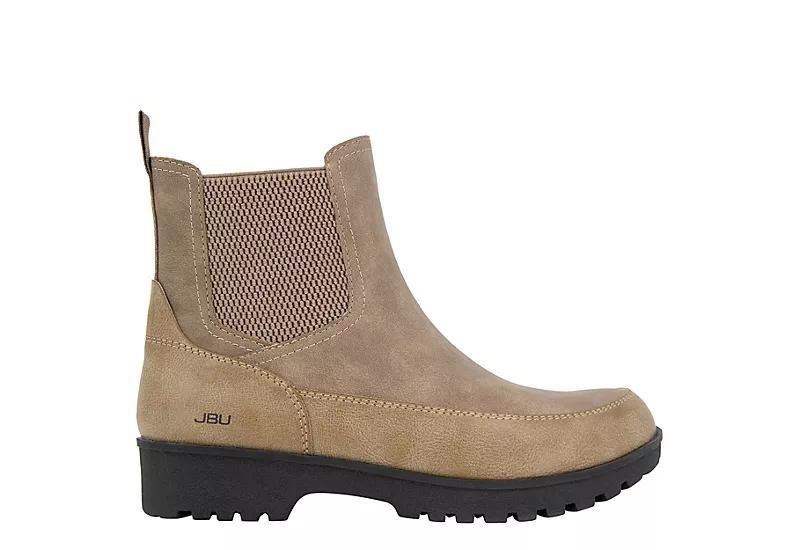 Jbu Womens Buffalo Water Resistant Booties - Black Product Image