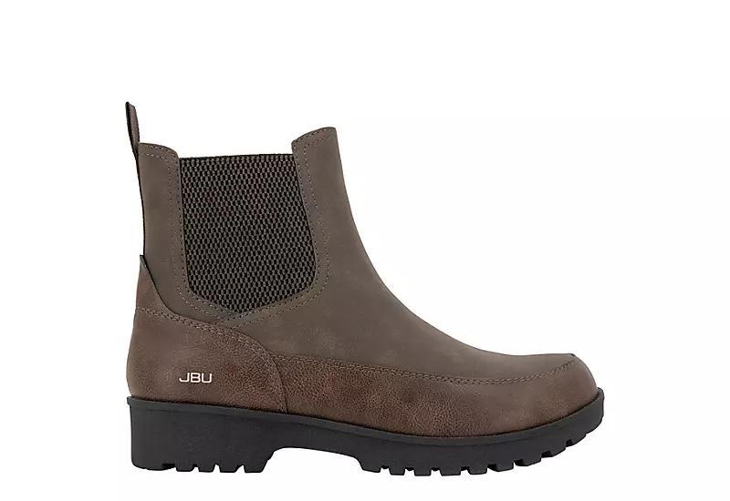 Jbu Womens Buffalo Water Resistant Booties - Black Product Image