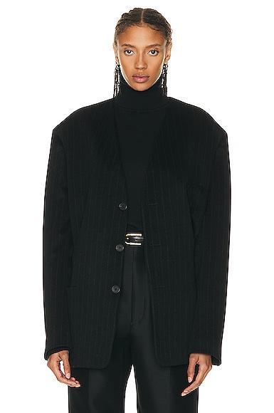 The Row Torania Jacket in Black Product Image