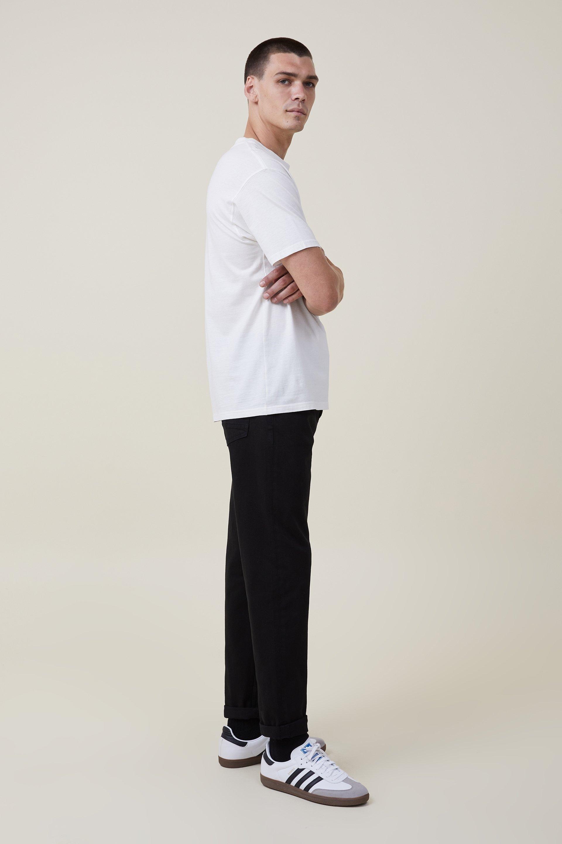 Cotton On Men - Relaxed Tapered Jean - New black Product Image