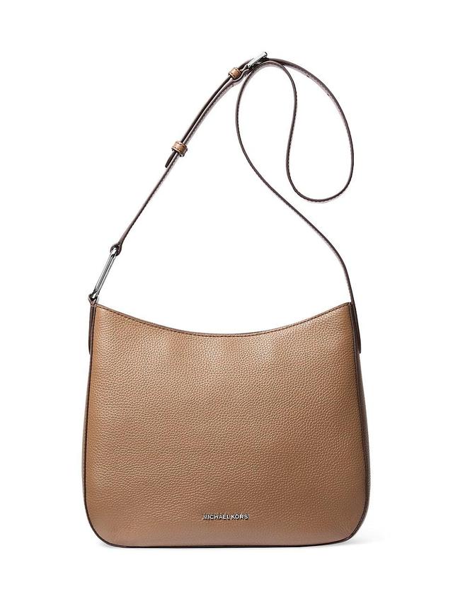 Womens Kensington Leather Crossbody Bag Product Image