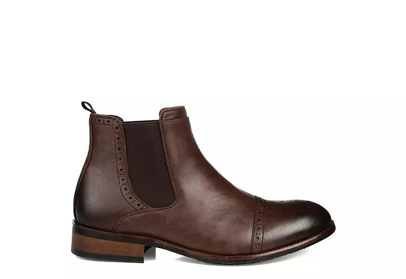 Vance Co. Garrett Mens Cap Toe Chelsea Boot Product Image