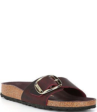 Birkenstock Womens Madrid High Shine Big Buckle Sandals Product Image