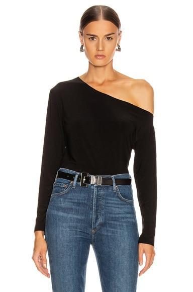 Norma Kamali One-Shoulder Top Product Image