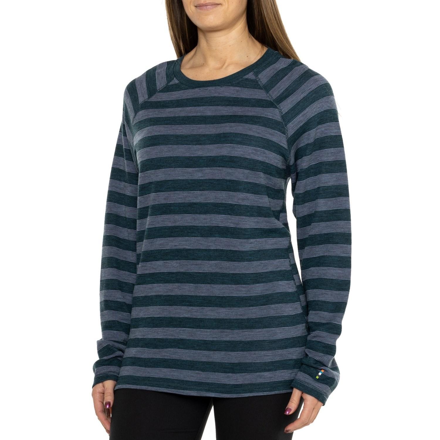 SmartWool Classic Thermal Pattern Base Layer Top - Merino Wool, Long Sleeve Product Image