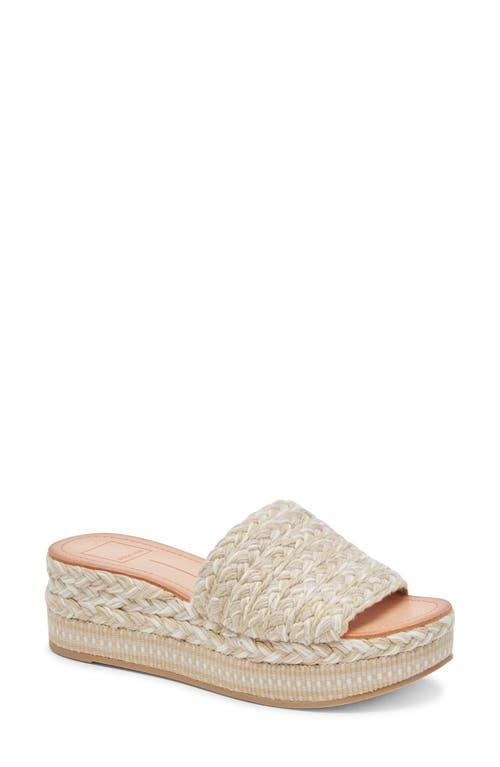 Dolce Vita Pazli Woven Platform Sandals Product Image