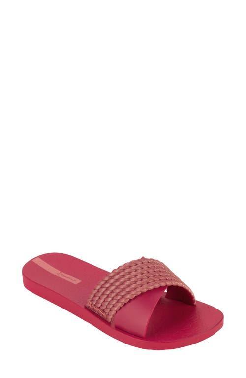 Ipanema Womens Street Ii Water-resistant Slide Sandals red Product Image