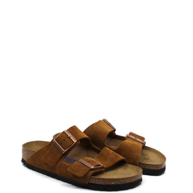 Birkenstock Arizona Mink Suede Narrow Soft Footbed Product Image