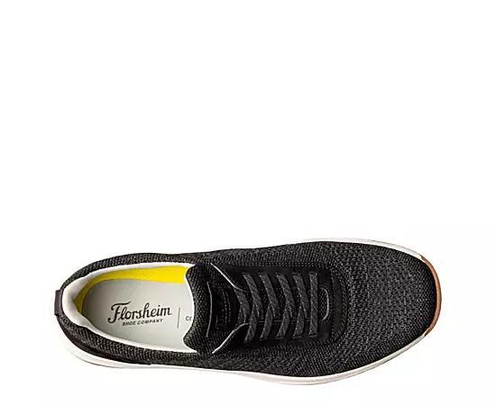 Florsheim Mens Satellite Knit Elastic Lace Slip On Sneaker Product Image