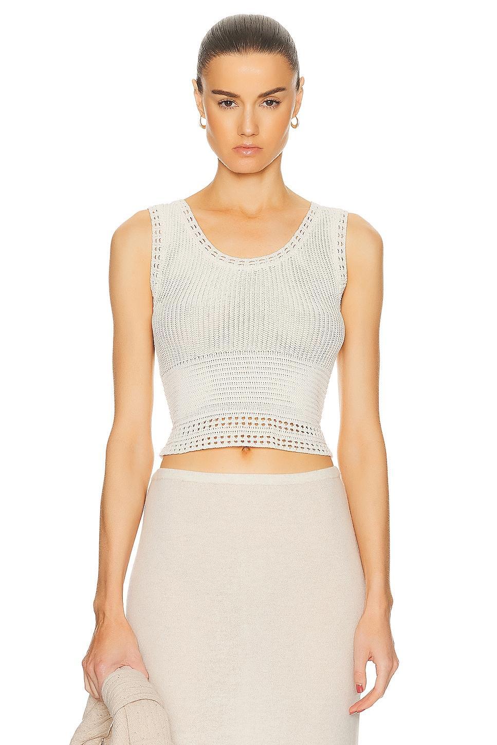 Golden Goose Journey Top Cotton Tricot Tank Product Image