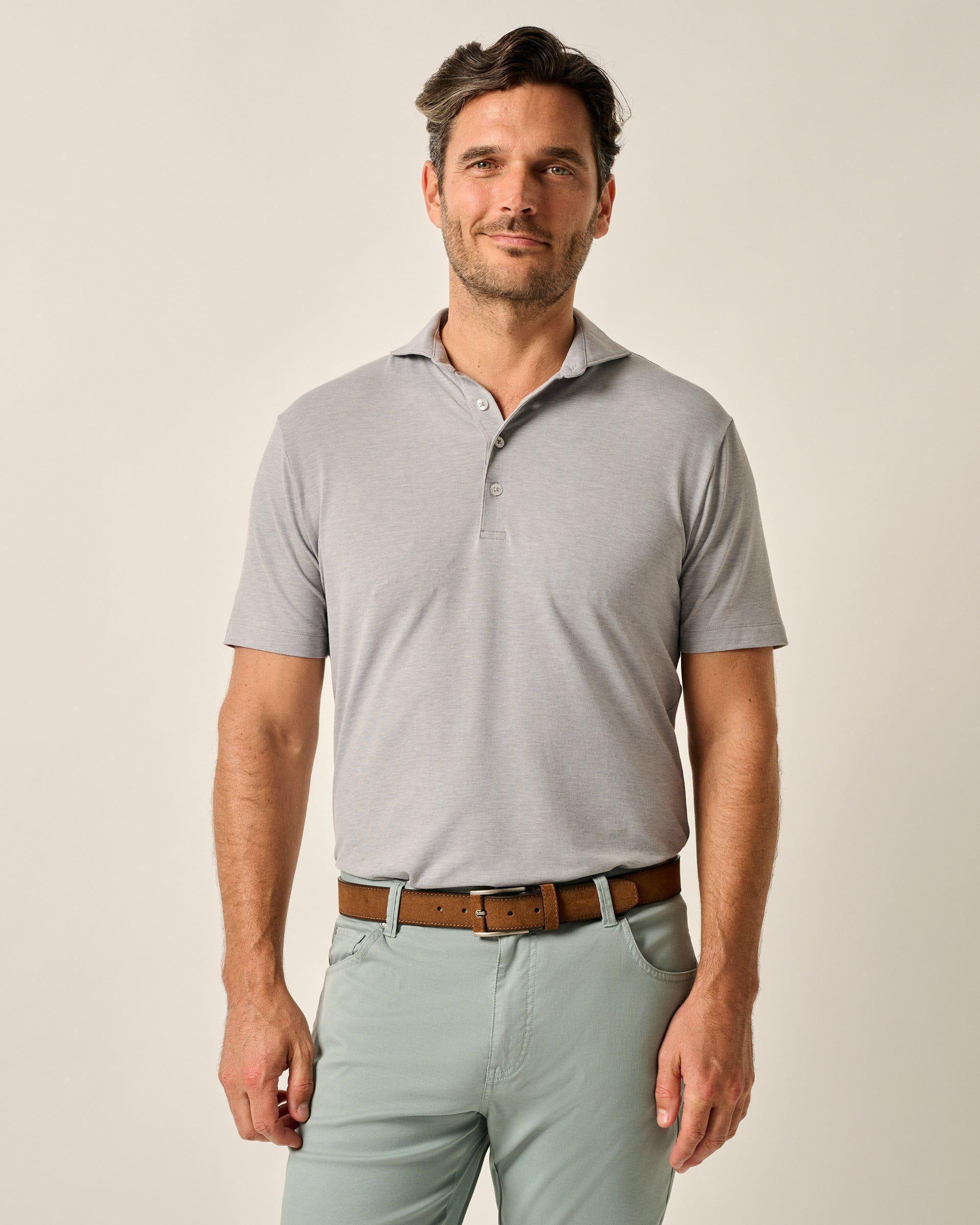 Top Shelf Performance Polo - Idris Male Product Image