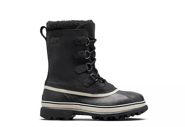 Sorel Mens Caribou Waterproof Nubuck Leather Cold-Weather Boots Product Image