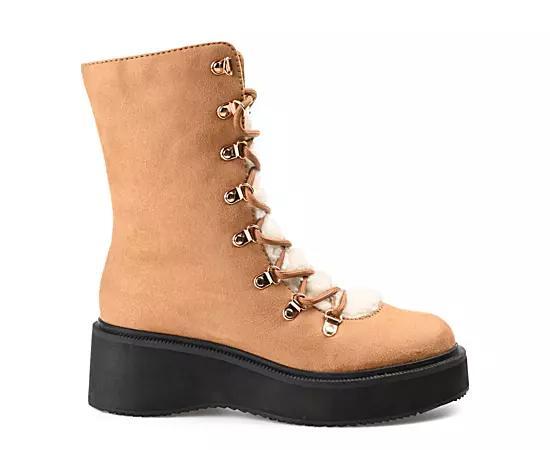 Journee Collection Kannon Tru Comfort Foam Womens Combat Boots Product Image