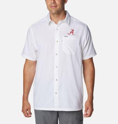 Columbia Men's Collegiate PFG Slack Tide Camp Shirt - Alabama- Product Image