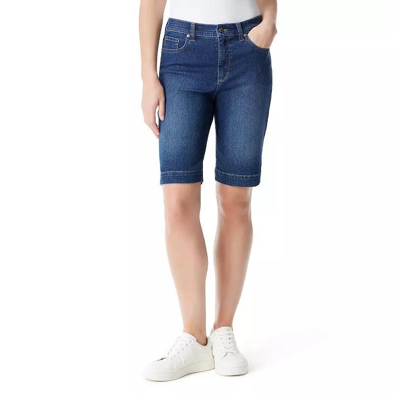 Womens Gloria Vanderbilt Amanda Bermuda Shorts Product Image