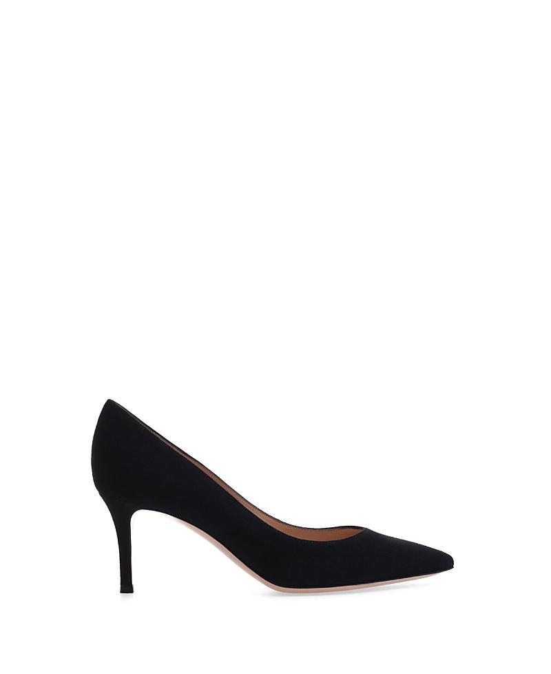 Gianvito Rossi Womens Gianvito 70 Pointed Toe Pumps Product Image