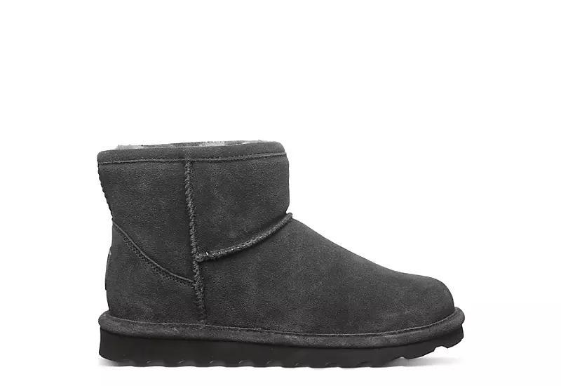 Bearpaw Alyssa Womens Suede Winter Boots Grey Product Image