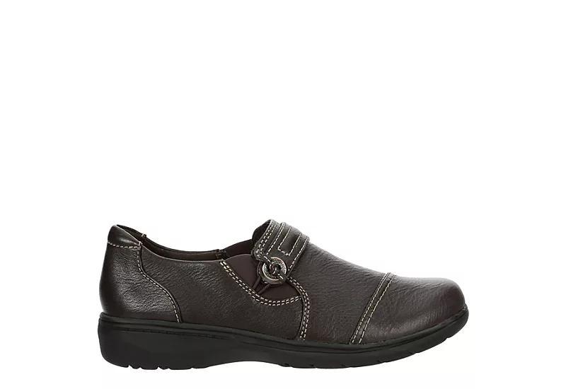 Clarks Carleigh Pearl Womens Leather Slip-On Shoes Product Image