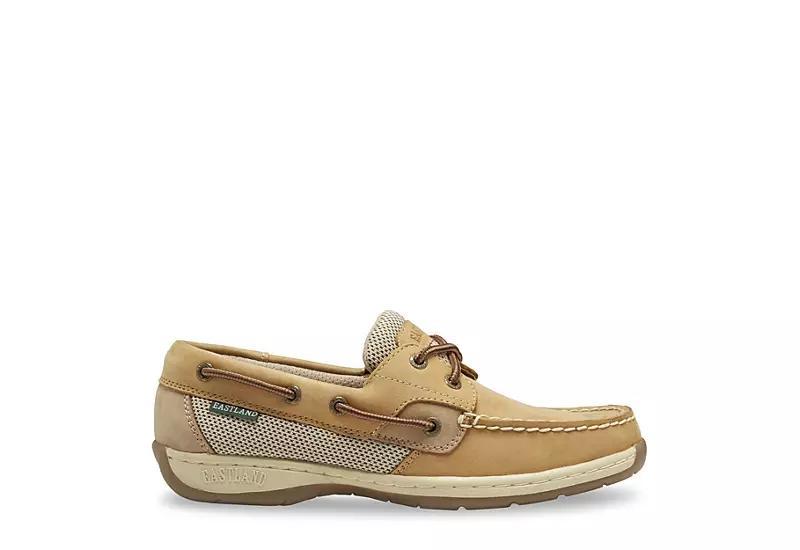 Eastland Solstice Womens Boat Shoes Brown Product Image