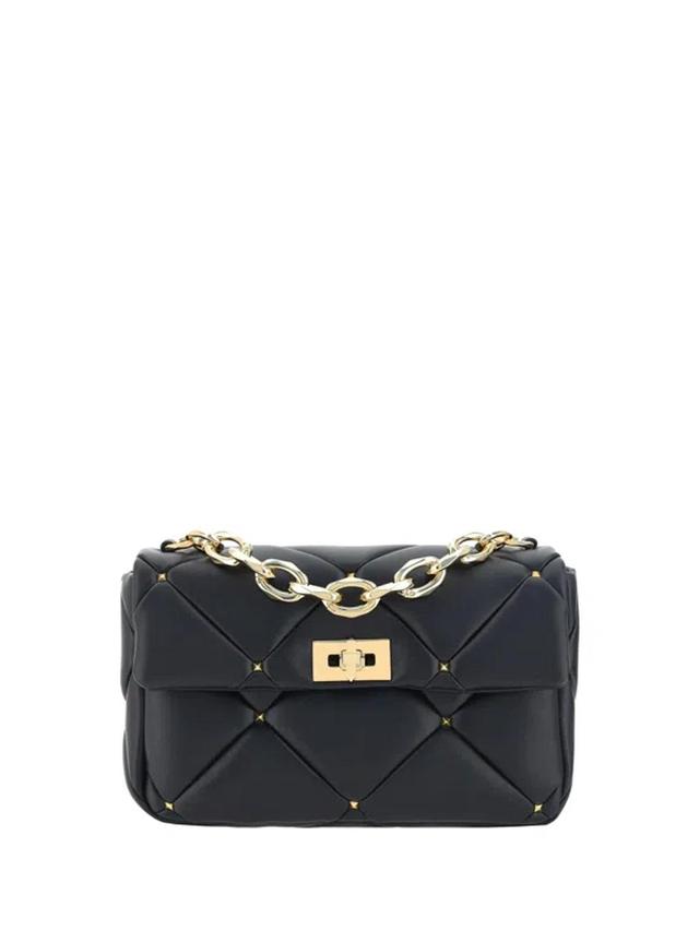 VALENTINO GARAVANI Roman Shoulder Bag In Black Product Image