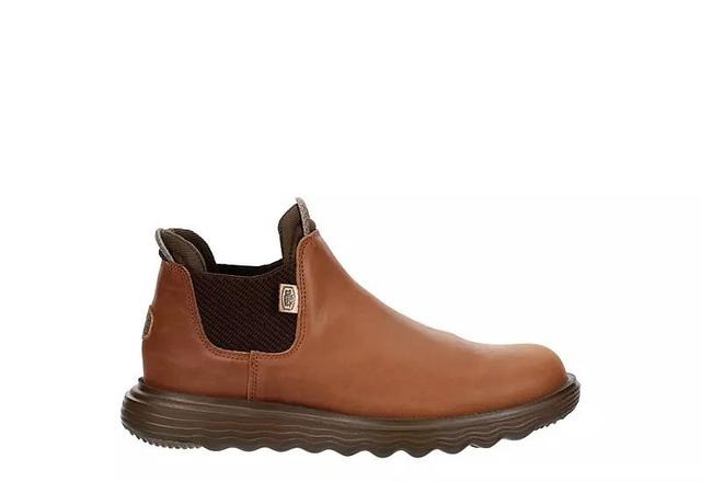 Hey Dude Branson Craft Leather Boot (Cognac) Women's Shoes Product Image