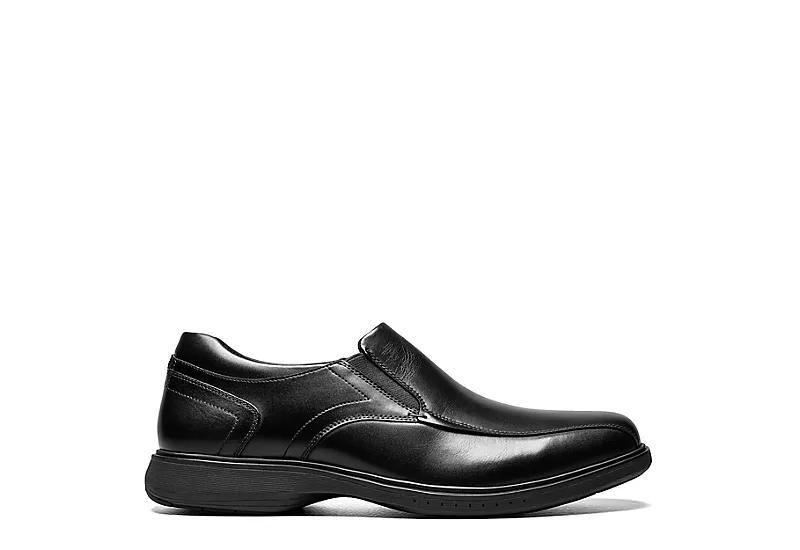 Nunn Bush Shoes KORE Pro Bike Toe Slip On Black Product Image