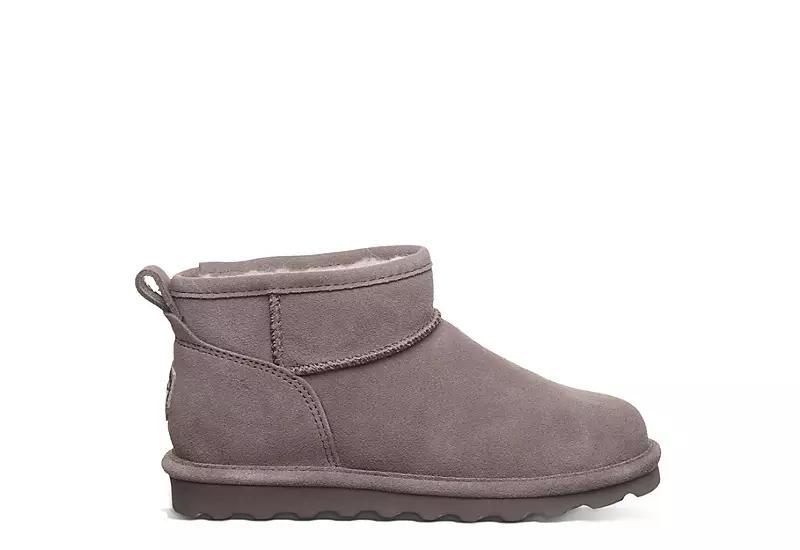 Bearpaw Womens Shorty Water Resistant Fur Boot Product Image