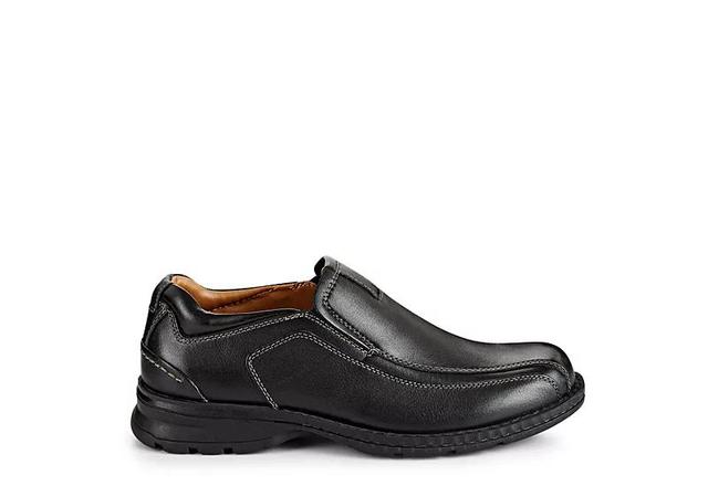 Dockers Agent Bike Toe Slip On Tumbled Leather) Men's Shoes Product Image