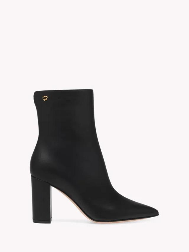 GIANVITO ROSSI Lyell In Black Leather Product Image