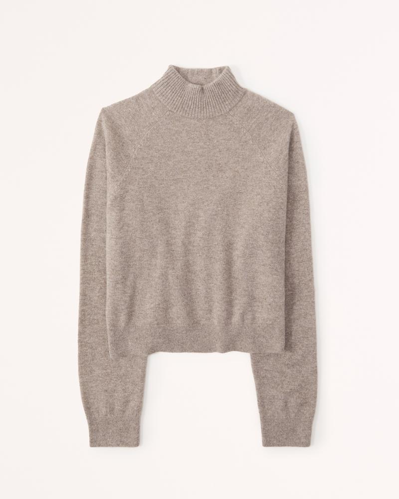 Cashmere Wedge Mockneck Sweater product image