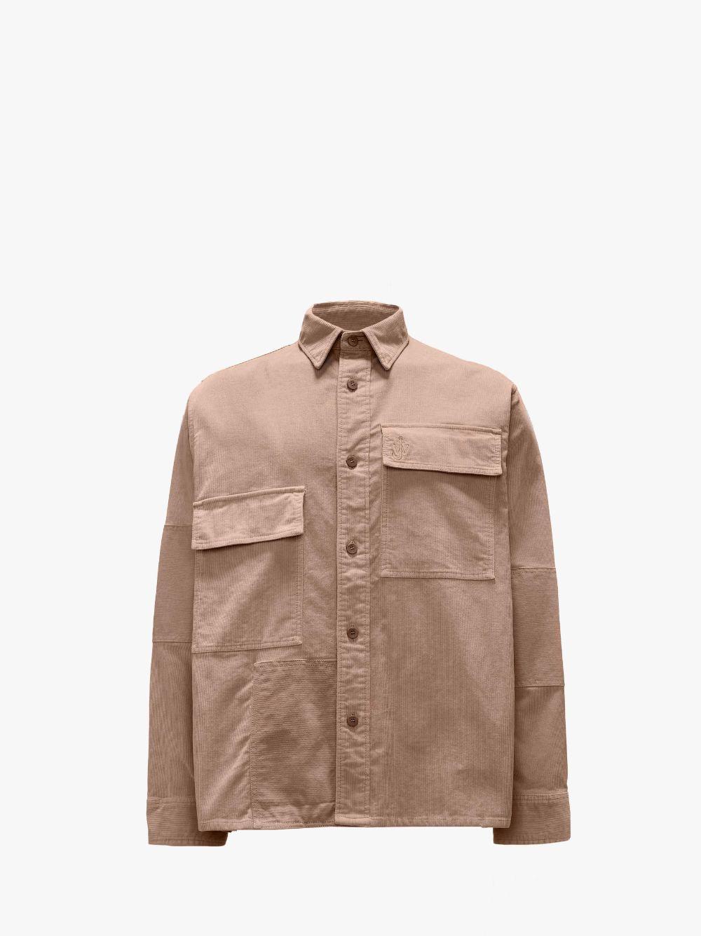 PATCHWORK OVERSHIRT in neutrals | JW Anderson US  Product Image