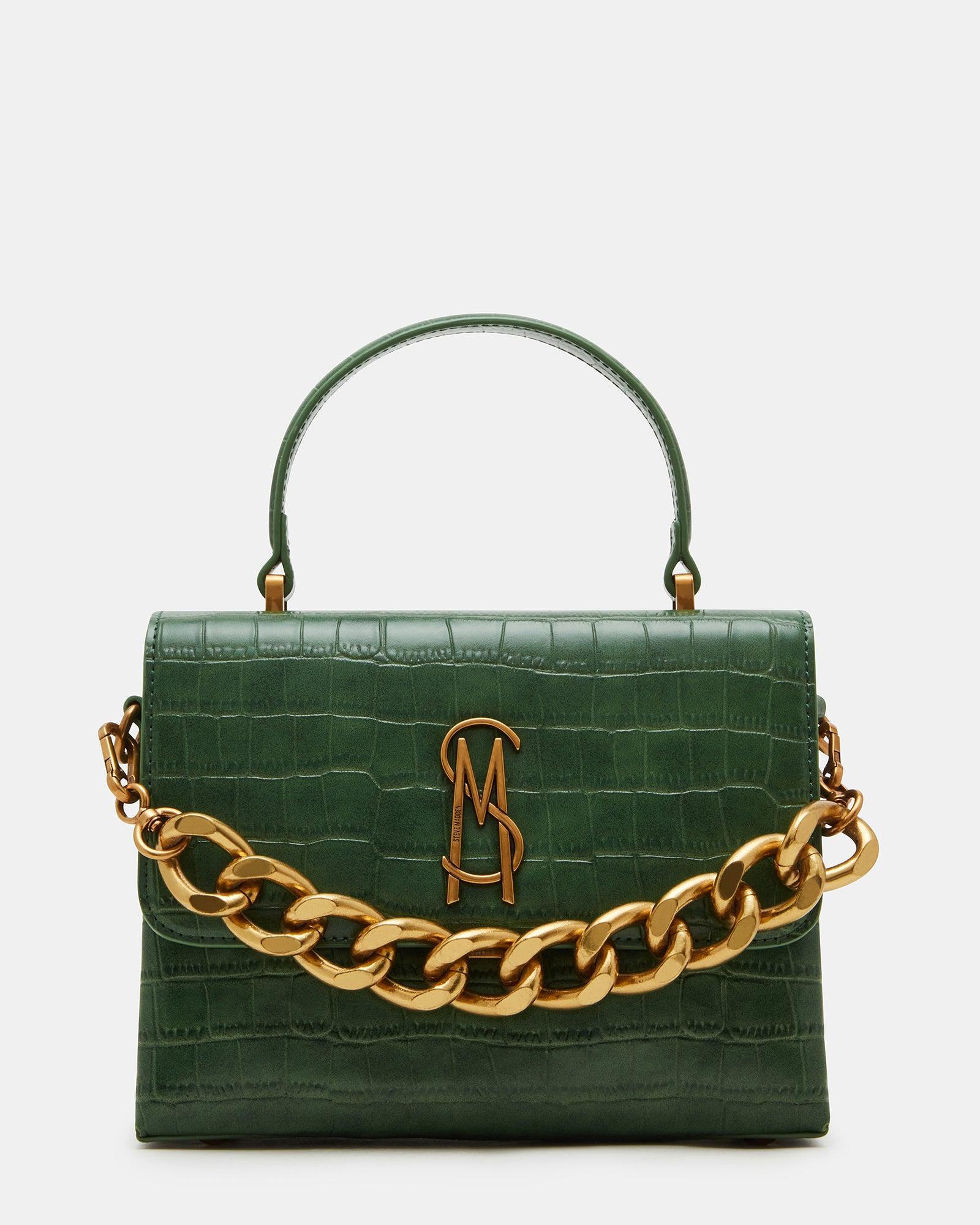 WORSH CROCODILE BAG EMERALD Female Product Image