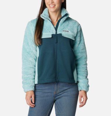 Columbia Women's Columbia Lodge Hybrid Sherpa Full Zip Jacket- Product Image