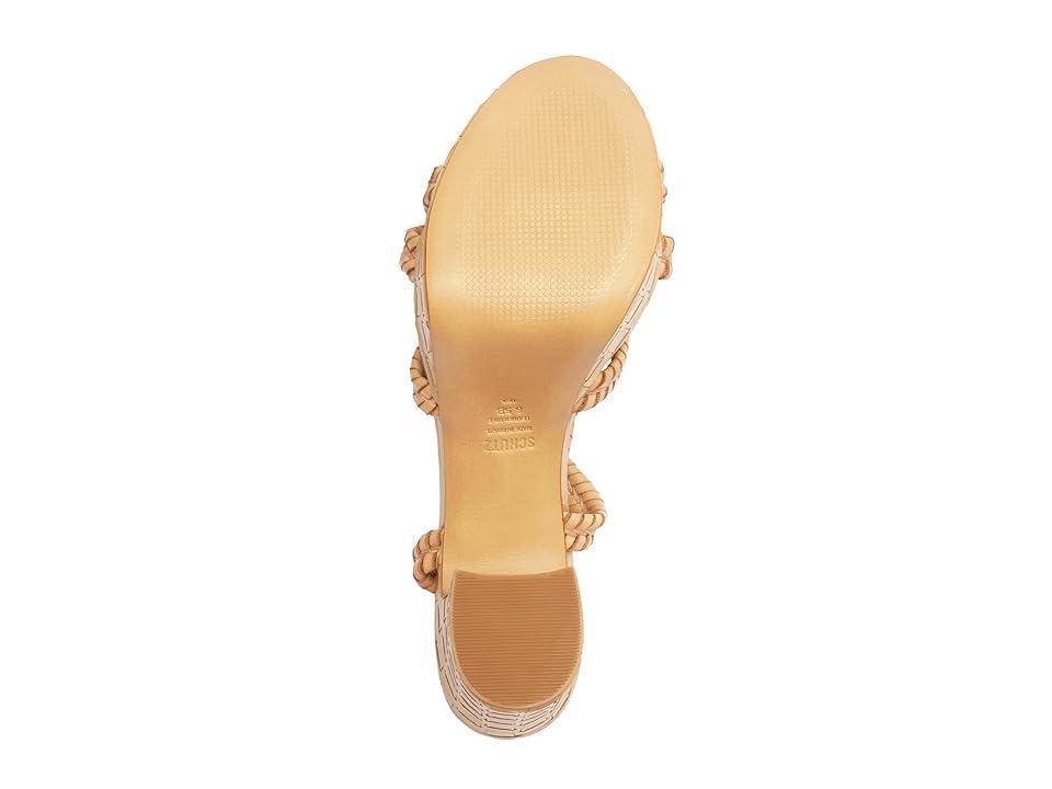 Womens Kathleen 101MM Leather Platform Sandals Product Image