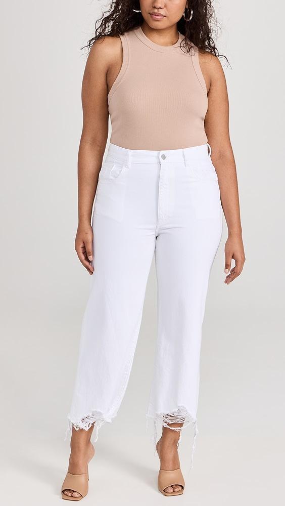 DL1961 Hepburn Wide Leg High Rise Jeans | Shopbop Product Image