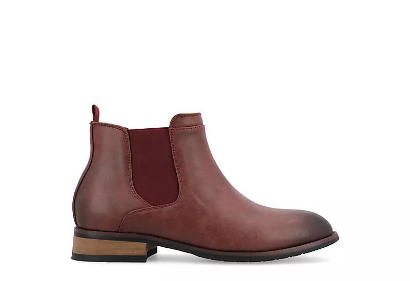 Vance Co. Landon Mens Chelsea Boots Brown Product Image