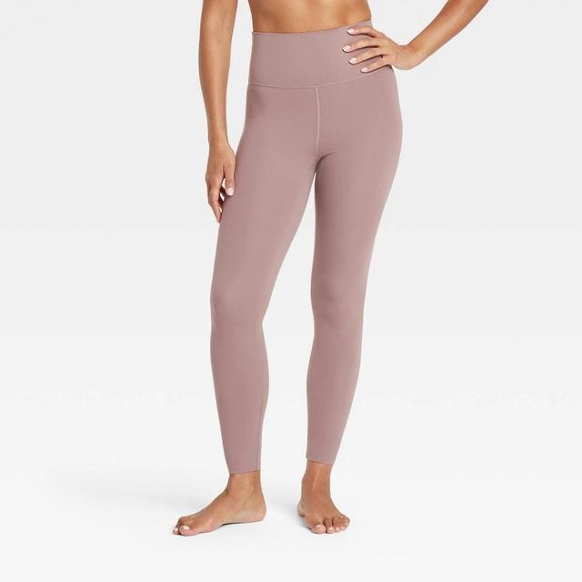 Womens Everyday Soft Ultra High-Rise 7/8 Leggings - All In Motion Light Brown M Product Image