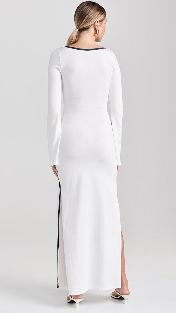 CAROLINE CONSTAS Karla Bell Sleeve Colorblock Maxi Dress | Shopbop Product Image