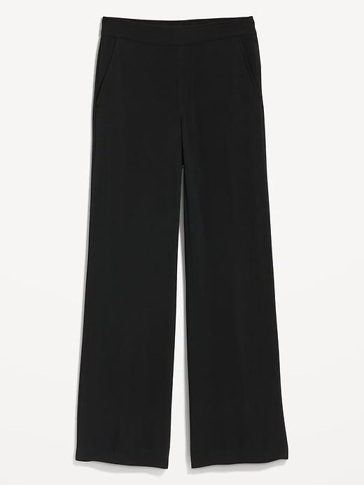 High-Waisted Playa Wide-Leg Pants Product Image