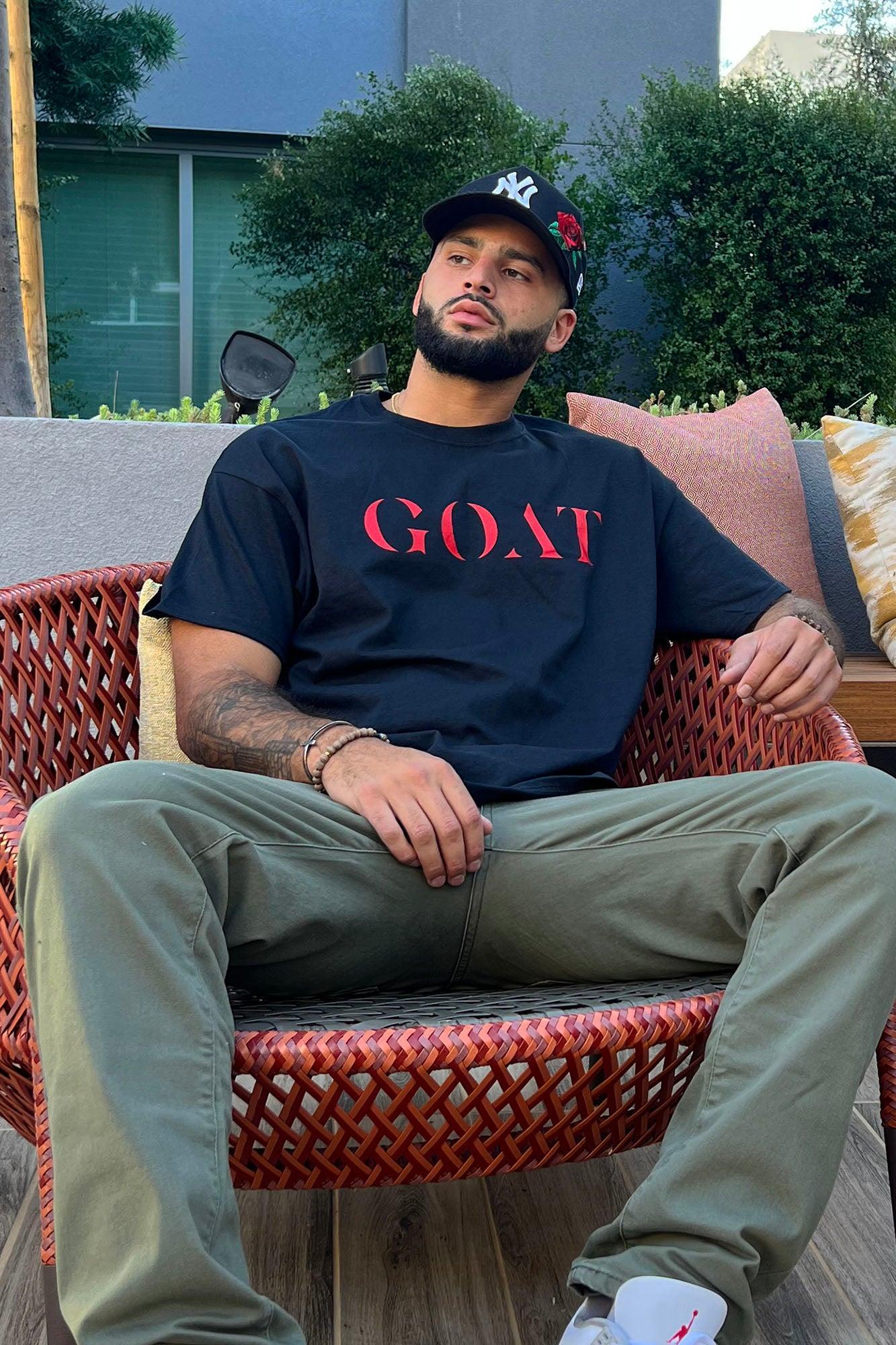 The GOAT Short Sleeve Tee - Black Product Image