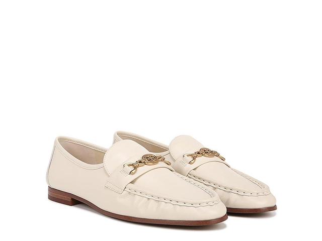 Sam Edelman Lucca Leather Ruched Bit Buckle Flat Loafers Product Image