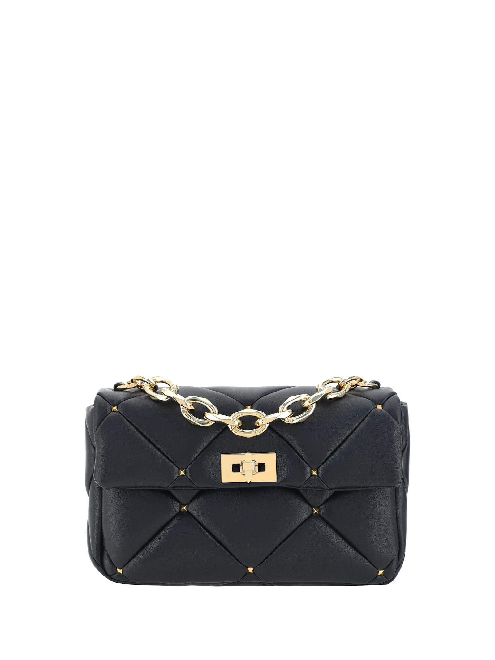 VALENTINO GARAVANI Roman Shoulder Bag In Black Product Image