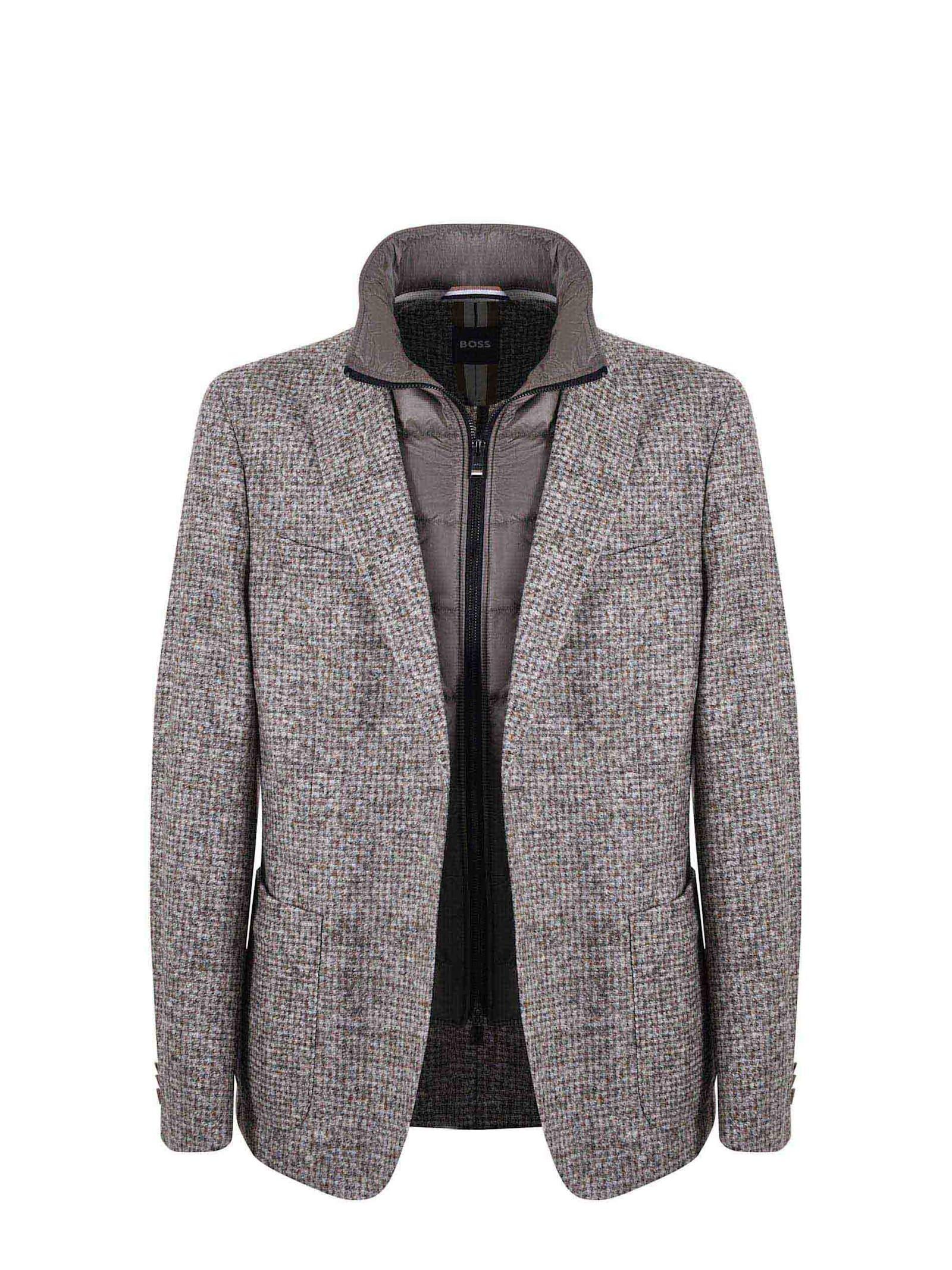 HUGO BOSS Jacket In Beige Product Image