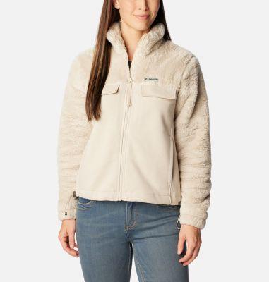 Columbia Women's Columbia Lodge Hybrid Sherpa Full Zip Jacket- Product Image